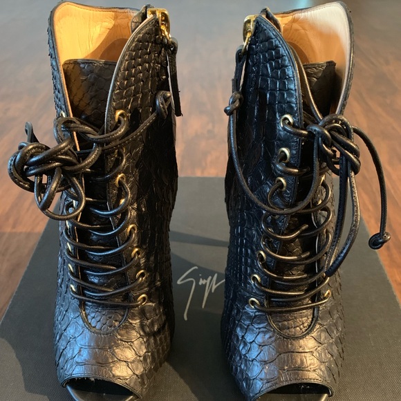 Giuseppe Zanotti Python Golia Booty - Picture 2 of 6